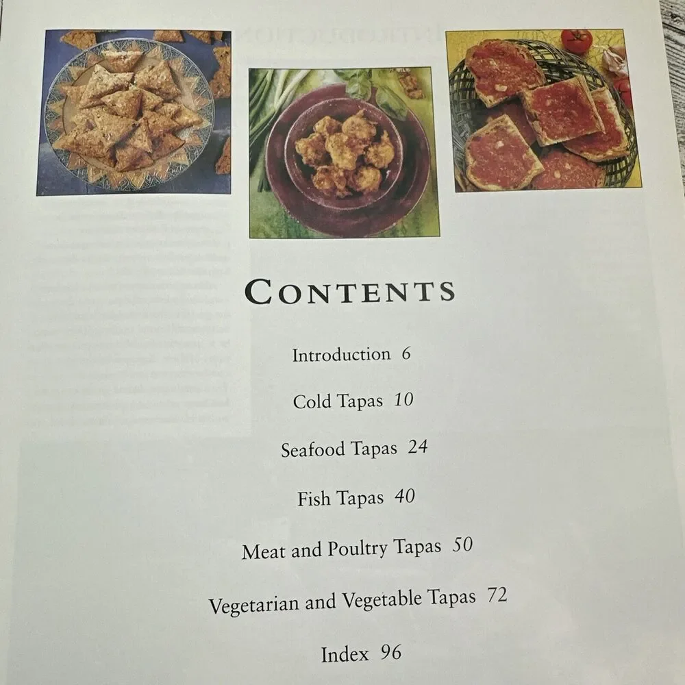 Great Tapas Essence of Spain Deliciously Authentic Snack Cookbook Silvana Franco